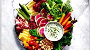 100 G Ham and Vegetables (Including Carrots, Broccoli, and/or Dark- Green Leafy, No Potatoes, Mixture)