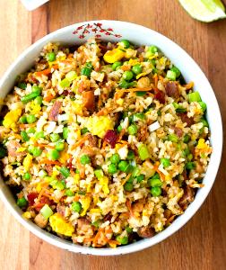 100 G Ham or Pork and Rice (Mixture)