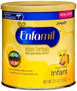 100 G Infant Formula (Enfamil Lipil, with Iron, from Concentrate)