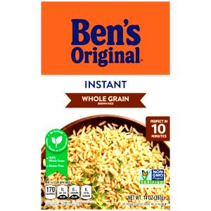 100 G Instant Brown Rice (Fat Added in Cooking)