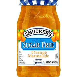 100 G Jams, Preserves or Marmalades, Dietetic (Sweetened with Artificial Sweetener)