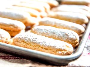100 G Ladyfingers Cookies (with Lemon Juice and Rind)