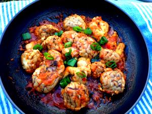 100 G Lamb Brain (Cooked, Braised)