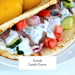 100 G Lamb Gyro Sandwich