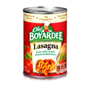 100 G Lasagna with Meat (Canned)