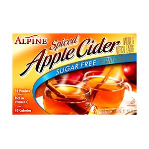 100 G Low Calorie Apple Cider Flavored Drink with Vitamin C Added (made From Powdered Mix)