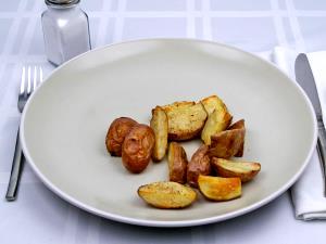 100 G Low Sodium Boiled Potato (without Peel, Fat Not Added in Cooking, Canned)