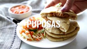 100 G Meat Filled Pupusa
