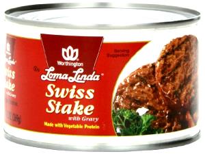100 G Meatless Swiss Steak with Gravy