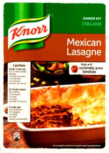 100 G Mexican Lasagna