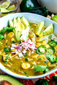 100 G Mexican Style Chicken or Turkey and Corn Hominy Soup (Pozole)