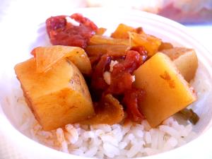 100 G Mexican Style Stewed Potatoes (Papas Guisadas)