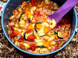 100 G Minestrone Soup (Dry, Dehydrated)