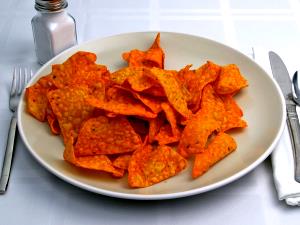 100 G Nacho Flavor Tortilla Chips (with Enriched Masa Flour)