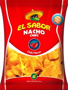 100 G Nachos with Chili