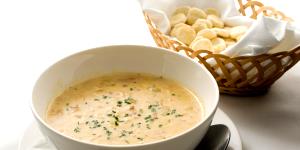100 G New England Clam Chowder (with Water)