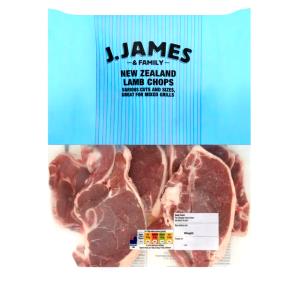 100 G New Zealand Lamb Ribs (Lean Only, Frozen)