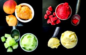 100 G Noncitrus Flavor Fruit Sorbet