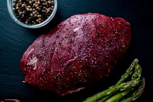 100 G Ostrich Strip (Inside, Cooked)