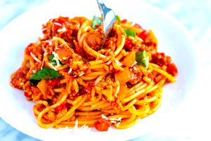 100 G Pasta with Meat Sauce