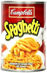 100 G Pasta with Tomato Sauce and Cheese (Canned)