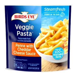100 G Pasta with Vegetable and Cheese Sauce (Diet Frozen Meal)