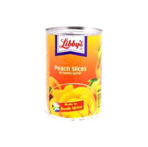 100 G Peach in Heavy Syrup (Cooked or Canned)
