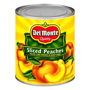 100 G Peaches (Drained, Heavy Syrup, Canned)