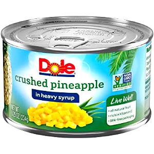 100 G Pineapple (Solids and Liquids, Heavy Syrup Pack, Canned)