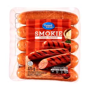 100 G Pork and Beef Sausage with Cheddar Cheese (Smoked)