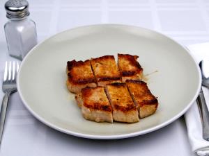 100 G Pork Chops (Top Loin, Boneless, Cooked, Broiled)