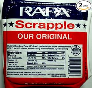 100 G Pork Scrapple