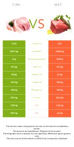 100 G Pork Steak or Cutlet (Lean and Fat Eaten)