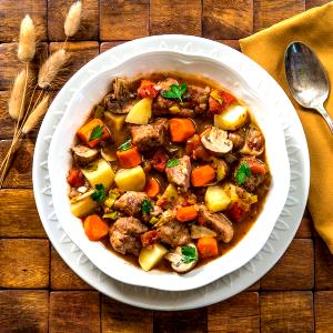 100 G Pork, Vegetable Stew Type Soup with Potatoes