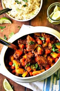 100 G Potato From Puerto Rican Beef Stew with Gravy