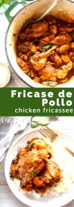 100 G Potato From Puerto Rican Chicken Fricassee with Sauce