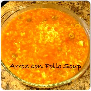 100 G Puerto Rican Style Chicken Rice Soup (Sopa De Pollo Con Arroz)