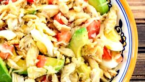 100 G Puerto Rican Style Codfish with Starchy Vegetables (Serenata De Bacalao)