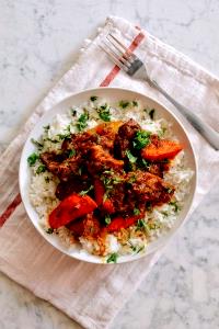 100 G Puerto Rican Style Lamb, Pasta and Vegetable Soup