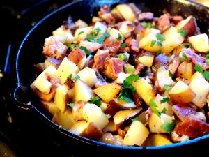 100 G Puerto Rican Style Potato and Ham Fritters (Frituras De Papa Y Jamon)