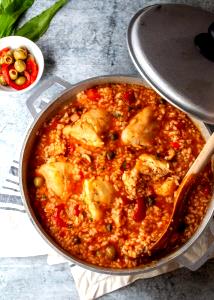 100 G Puerto Rican Style Soupy Rice From Asopao De Pollo