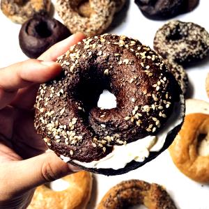 100 G Pumpernickel Bagel