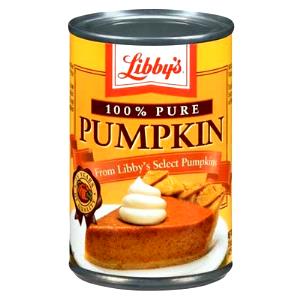 100 G Pumpkin Pie Mix (Canned)