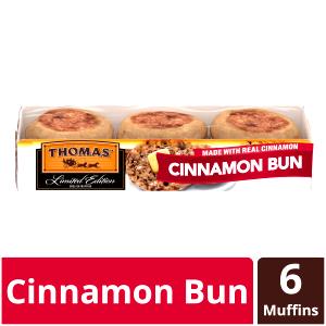 100 G Raisin Cinnamon English Muffins (Includes Apple Cinnamon)