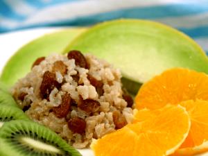 100 G Rice Dessert or Salad with Fruit
