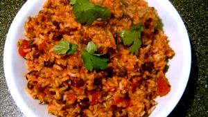 100 G Rice with Beans and Tomatoes