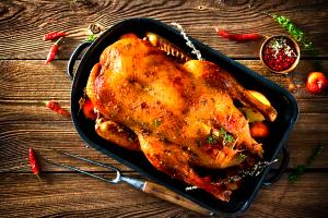 100 G Roasted Duck (Skin Eaten)