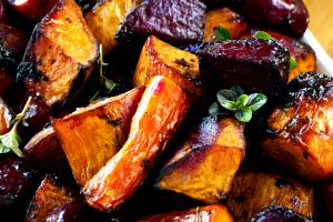 100 G Roasted or Baked Puerto Rican Sweetpotatoes