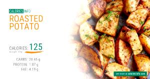 100 G Roasted Potato (Fat Not Added in Cooking)