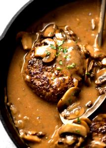 100 G Salisbury Steak with Gravy (Mixture)